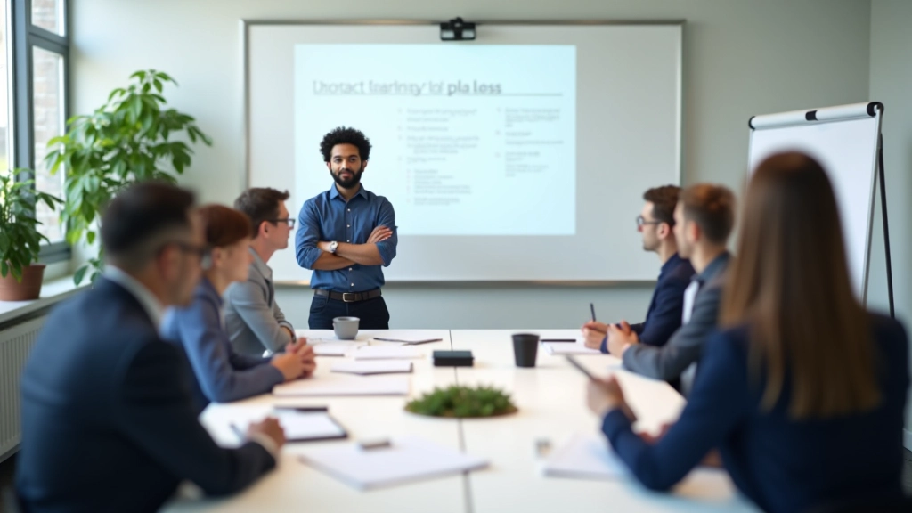 Interactive training session showing focus techniques and time management strategies
